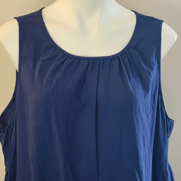 Ava & Viv Sleeveless Colorblock Tiered dress - Picture 6 of 12